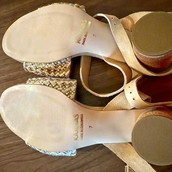 KAANAS Ankle Wrap Heels - Picture 5 of 8